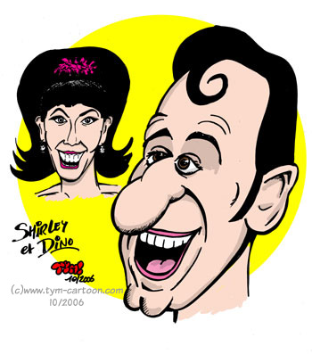 Shirley et Dino Cabaret Paradis Shirleydino